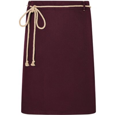 Karlowsky Pasová gastro zástěra KY057 Aubergine 90x55cm – Hledejceny.cz
