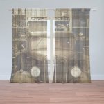 Sablio Záclony Veterán: 2ks 150x250cm – Hledejceny.cz