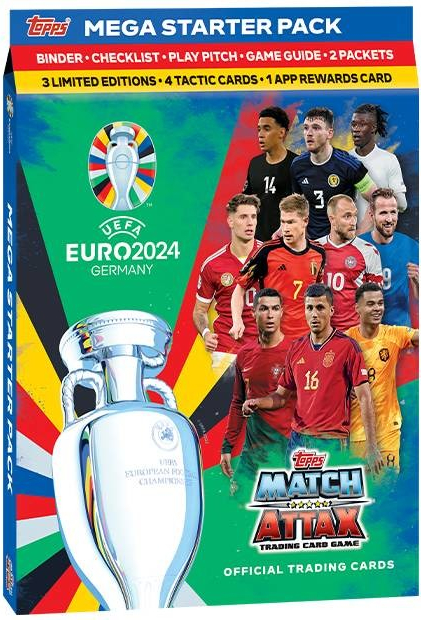 Topps EURO 2024 Mega Starter Pack