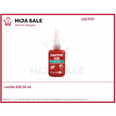 LOCTITE 620 upevňovač spojů VP 50g – Sleviste.cz