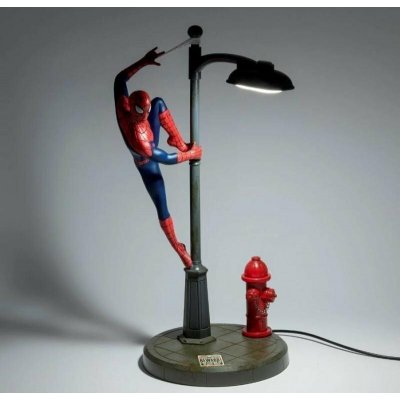 Spiderman Lampa LED stolní 33 cm – Zboží Mobilmania
