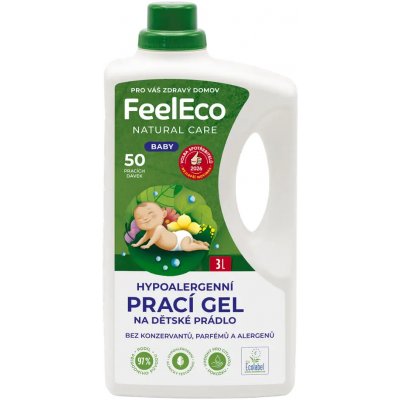 FeelEco Baby Prací gel na dětské prádlo 3 l – Hledejceny.cz