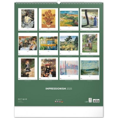 Impresionismus nástěnný 2025 – Zbozi.Blesk.cz