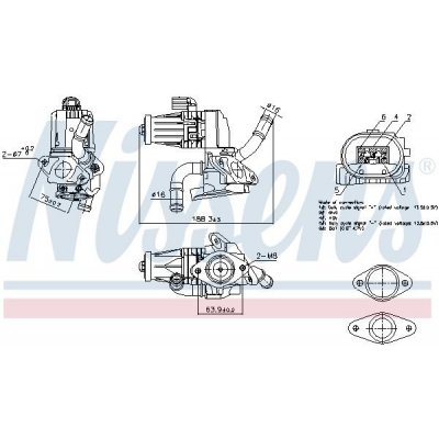 AGR-Ventil NISSENS 98232 – Hledejceny.cz