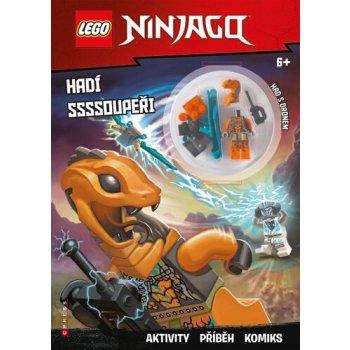 LEGO NINJAGO Hadí ssssoupěři - Aktivity, příběh, komiks, obsajuje  minifigurku od 172 Kč - Heureka.cz