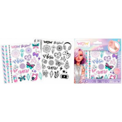 Creative KIDS EUROSWAN KIDS EUROSWAN WOW Generace: style Tetovací sada – Hledejceny.cz