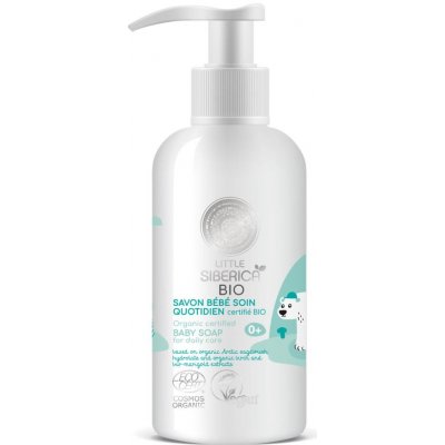 Little siberica organické certifikované mýdlo pro děti na každodenní péči 250 ml