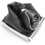 TSM Tuning Řadící páka Ford Focus II 2004 - 2007 s manžetou a chromovaným rámečkem, černá – Zboží Mobilmania