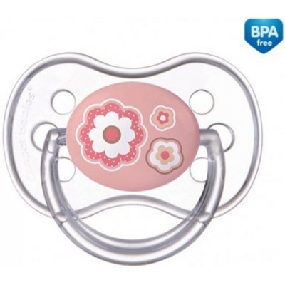 Canpol babies Newborn Baby silikon symetrický růžová – Zboží Mobilmania