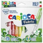 Carioca fixy na textil 12 ks – Zboží Mobilmania