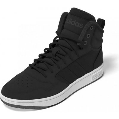 adidas Hoops 3.0 Mid WTR core black/core black/footwear white – Zboží Mobilmania