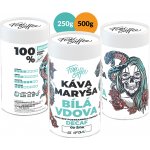 Fixi Coffee Maryša Bílá vdova bezkofeinová káva papírová tuba zrnková 0,5 kg – Hledejceny.cz