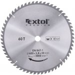 EXTOL PREMIUM Kotouč pilový s sk plátky, o 400x3,6x30mm, 60t 8803257 – Hledejceny.cz