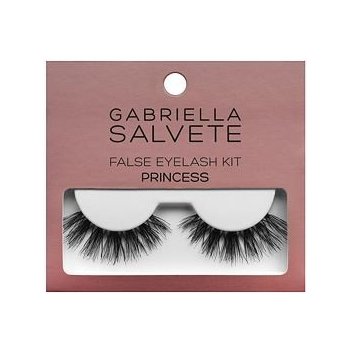 Gabriella Salvete False Eyelashes Princess dámské umělé řasy 1 pár + lepidlo na řasy 1 g