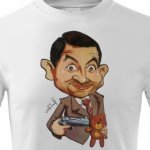 Tričko Mr. Bean se zlobí S Bílá – Sleviste.cz