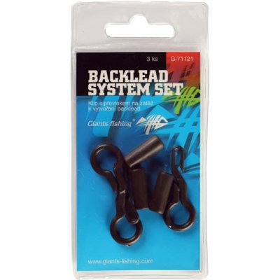 Giants Fishing Backlead System Kompletní klip na zátěž 3 ks – Sleviste.cz