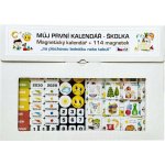 Teddies Kalendář magnetický Školka 114ks magnetek v kartonu 45x32x1cm – Sleviste.cz