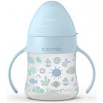 Suavinex láhev první s oušky Memories modrá s obrázky 150ml – Zboží Dáma