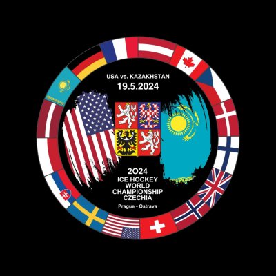FansArena Puk Ice Hockey World Championship Czechia MS 2024 Dueling 19.5.2024 USA vs. Kazakhstan – Hledejceny.cz