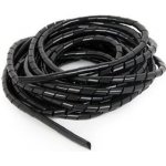 Gembird Organizátor kabelů 10 m černý KAB050014