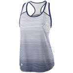 Wilson dětské tenisové tílko Team Striped Tank dark blue – Zboží Mobilmania