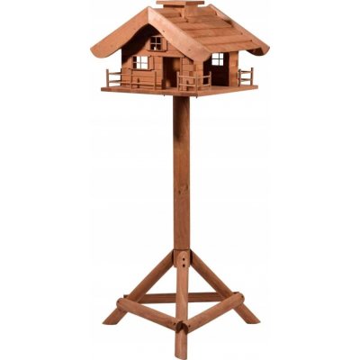 Dobar XXL krmítko pro ptáky ve tvaru chatky 66 x 66 x 136 cm – Hledejceny.cz