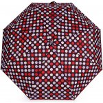 Dámský mini skládací deštník 5 bordó – Zboží Mobilmania