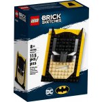 LEGO® Brick Sketches 40386 Batman – Zboží Živě