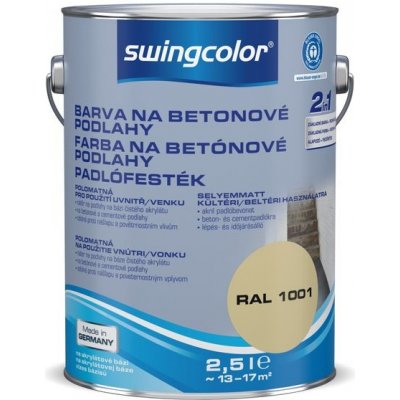 Swingcolor Barva na beton 2v1 2,5 l béžová – Hledejceny.cz