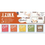 Aladine Razítkovací polštářky Aladine Izink Quick Dry podzimní barvy 5 ks – Zboží Mobilmania