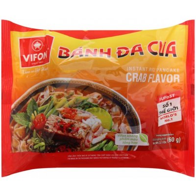 Vifon Banh Da Cua Instantní Krabí Nudle 60 g