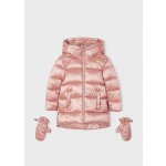 Mayoral Dívčí zimní bunda s rukavicemi 4490/64 růžová – Zboží Mobilmania