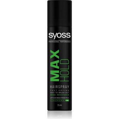 Syoss Max Hold 5 Hairspray 75 ml – Zbozi.Blesk.cz