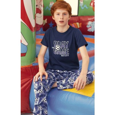 Pyžamo Play Game 1F0973 modré – Hledejceny.cz