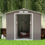 Goleto se základnou L 213 cm x 127 cm x 185 cm šedý – Hledejceny.cz