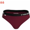 Menstruační kalhotky Underbelly Univers G2 Menstruační kalhotky bordó černá z mikromodalu Pro slabší dny menstruace
