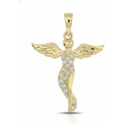 Soliter Přívěsek ze žlutého zlata Andělíček 249 001 00545 – Zbozi.Blesk.cz