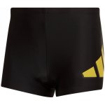 adidas 3-Bar Boxer Swim pánské šortky Black/Imp – Zboží Dáma