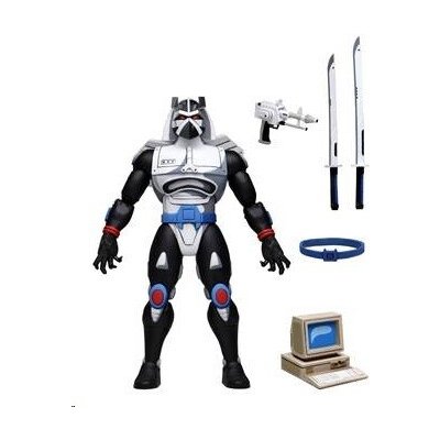 NECA želvy Ninja Ultimate Chrome Dome 25 cm – Zboží Mobilmania