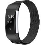 BStrap Milanese pro Fitbit Charge 2 black, velikost L STRFB0315