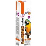 Lolo Pets Basic Smakers tyčinky ovocné ořechové pro velké papoušky 250 g – Zboží Dáma