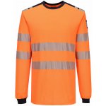 Portwest MODAFLAME PW3 FR736 Pánské tričko s dlouhým rukávem oranžová/navy L – Zboží Dáma