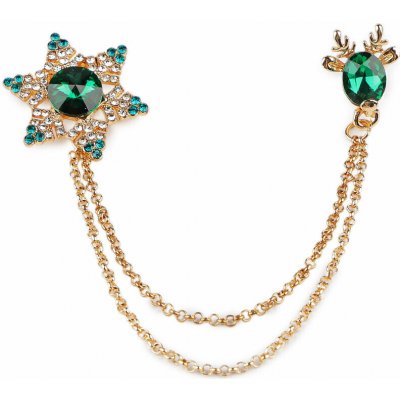 Brož dragoun varianta zelená smaragdová – Sleviste.cz