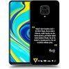 Pouzdro a kryt na mobilní telefon Xiaomi Pouzdro Picasee ULTIMATE CASE Xiaomi Redmi Note 9S - Kazma - MĚLI BYSTE SE DO TOHO PUSTIT