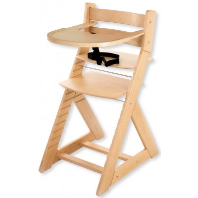 Hajdalánek Rostoucí židle Ela velký pultík buk / buk – Zboží Dáma