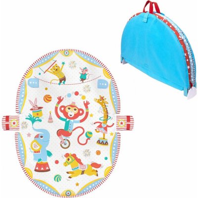 Yookidoo Hrací deka s hrazdou a jezdícím autíčkem Cirkus – Zboží Dáma