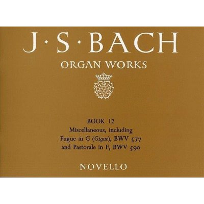 J.S. Bach Organ Works Book 12 noty na varhany – Hledejceny.cz