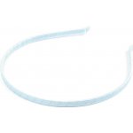 Saténová čelenka do vlasů Varianta: 10 modrá ledová, Balení: 1 ks – Zboží Mobilmania