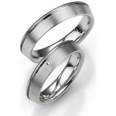 Breuning stříbrné snubní prsteny BR48 08005 – Zboží Mobilmania