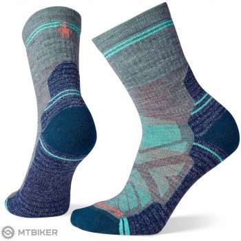 Smartwool dámské ponožky Hike Light Cushion Mid Crew Socks šedá